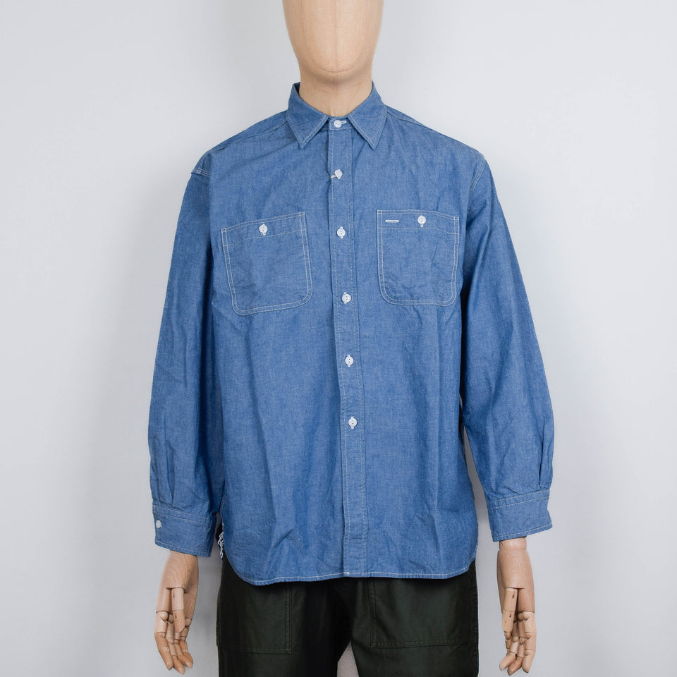 Beams Plus Work Shirt, Chambray