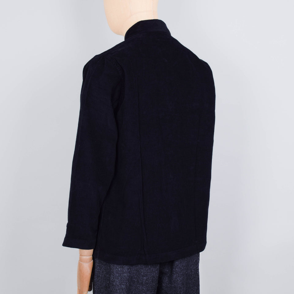 Universal Works Bakers Overshirt Fine Cord - Black