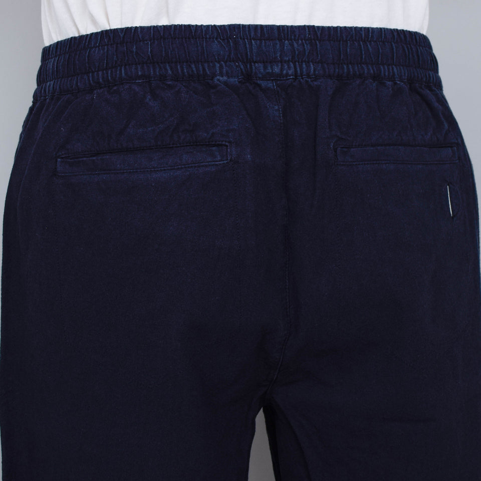 Folk Drawcord Assembly Pant - Black Cotton/Linen