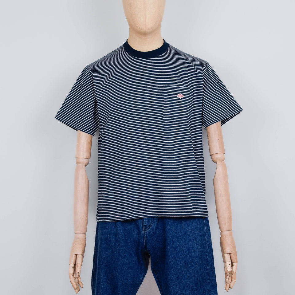 Danton Pocket T-Shirt - Green/White