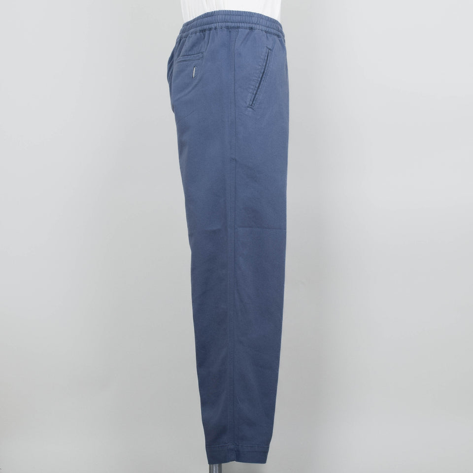 Folk Drawcord Assembly Pant - Soft Blue Brushed Twill