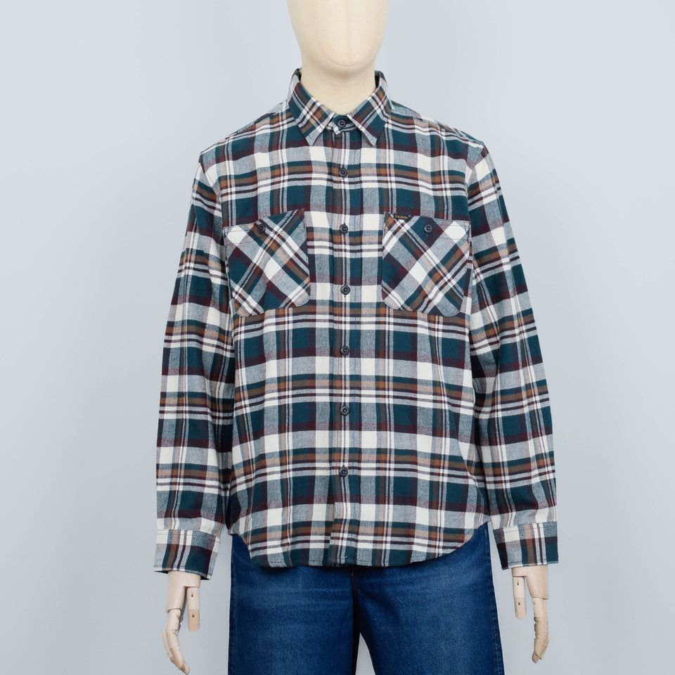 Filson The Rangeland Flannel Shirt - Green/Bronze Plaid