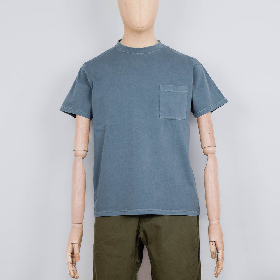 Snow Peak Garment Dyed T-Shirt - Dark Green