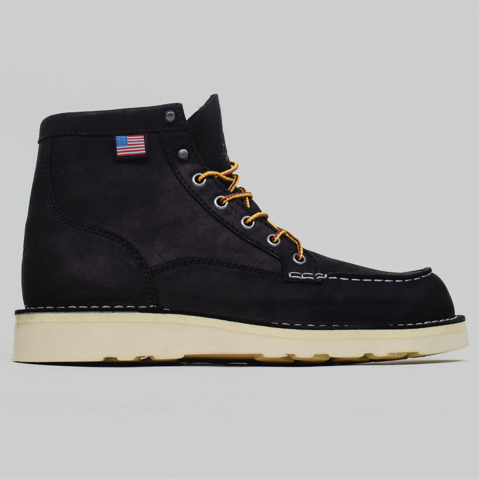 Danner Bull Run Moc Toe 6" - Black