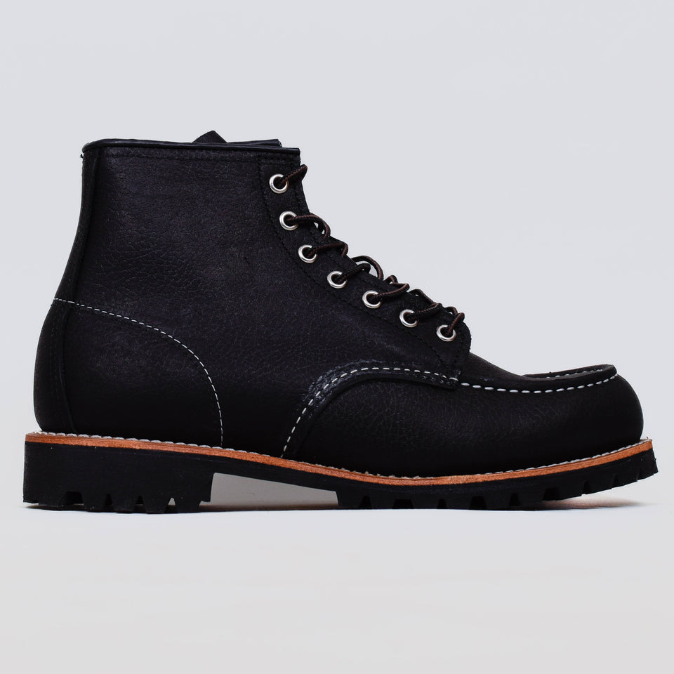 Red Wing 6" Roughneck - Oil Slick Black Leather