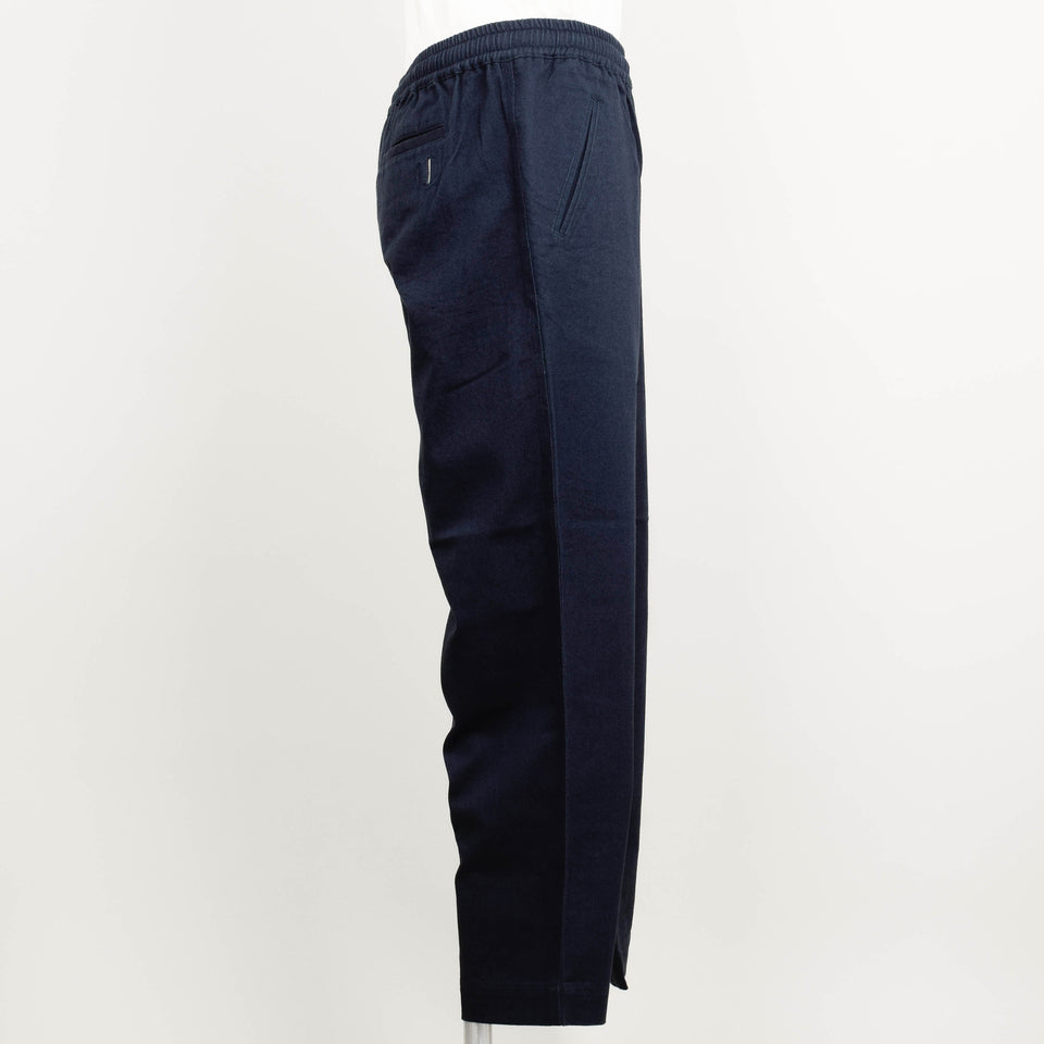 Folk Drawcord Assembly Pant - Navy Twill