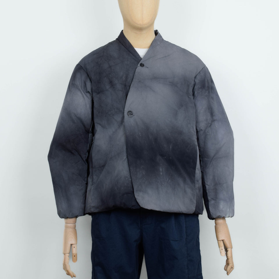Snow Peak Shibori Dyeing Down Jacket - Charcoal