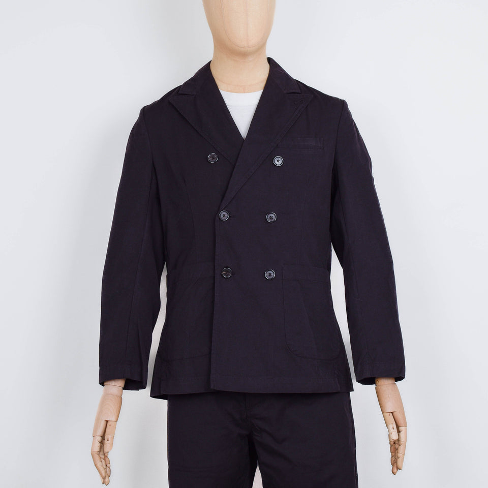 Universal Works Manor Jacket Summer Canvas - Licorice