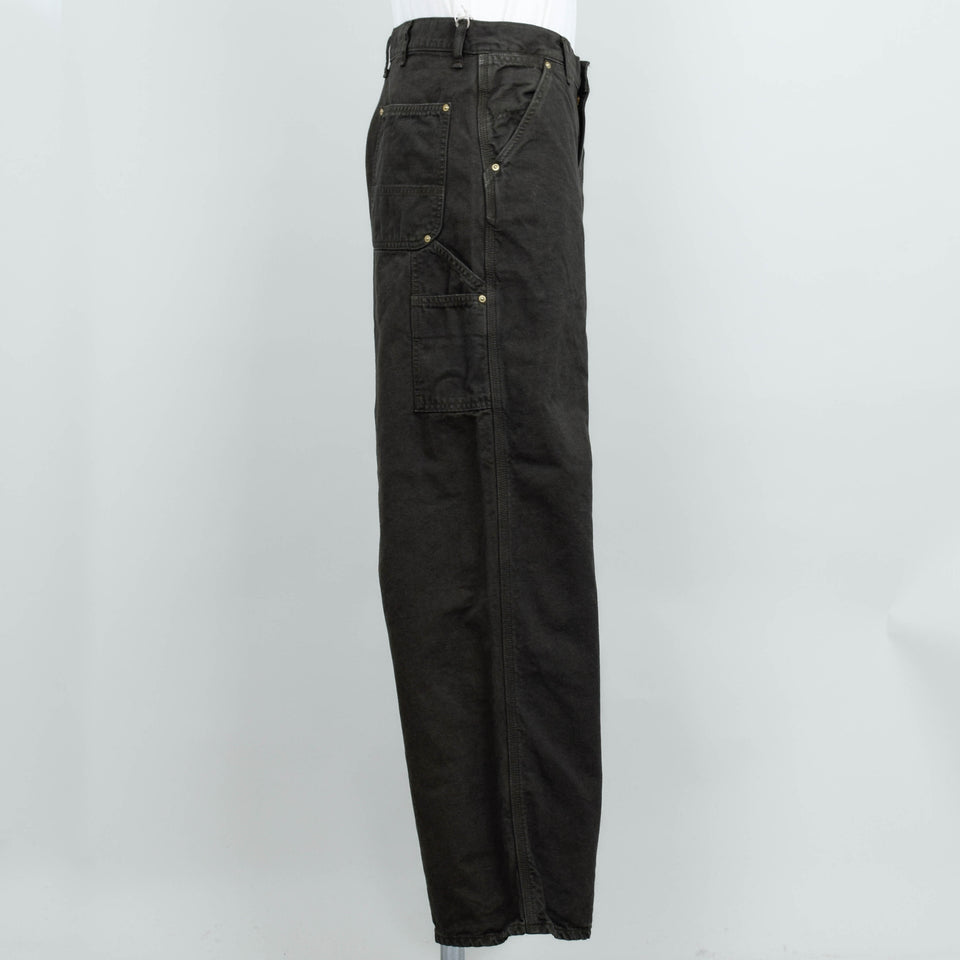 Orslow Dad's Fit Oxford Painter Pants - Coffee Brown