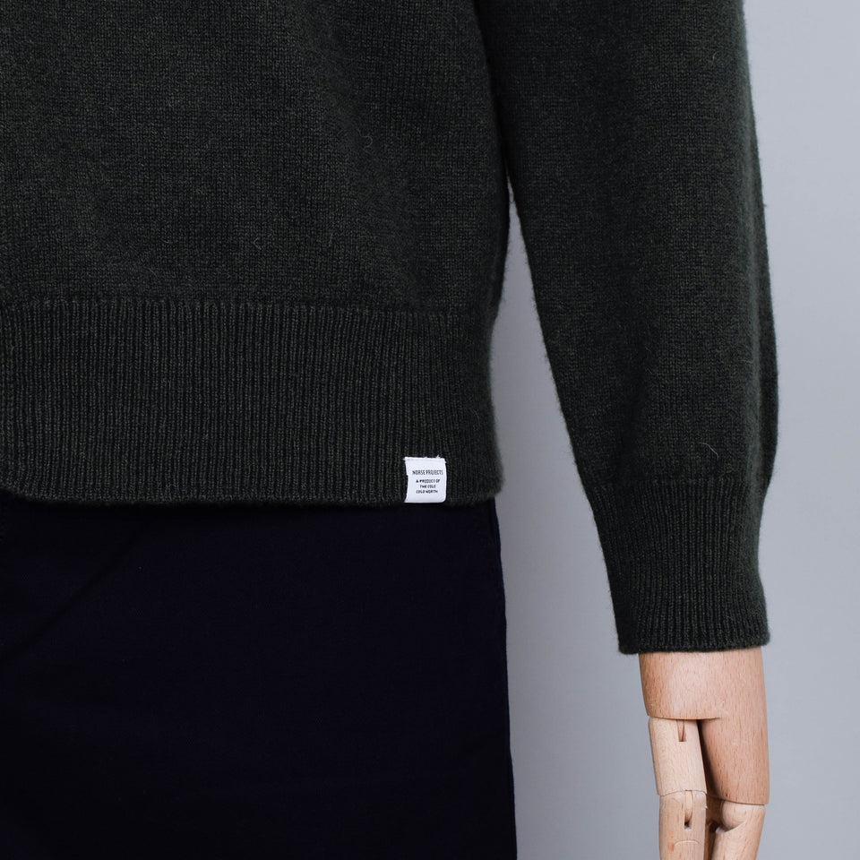 Norse Projects Adam Lambswool - Army Green