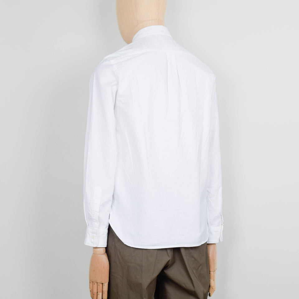 Beams Plus B.D. Oxford - White