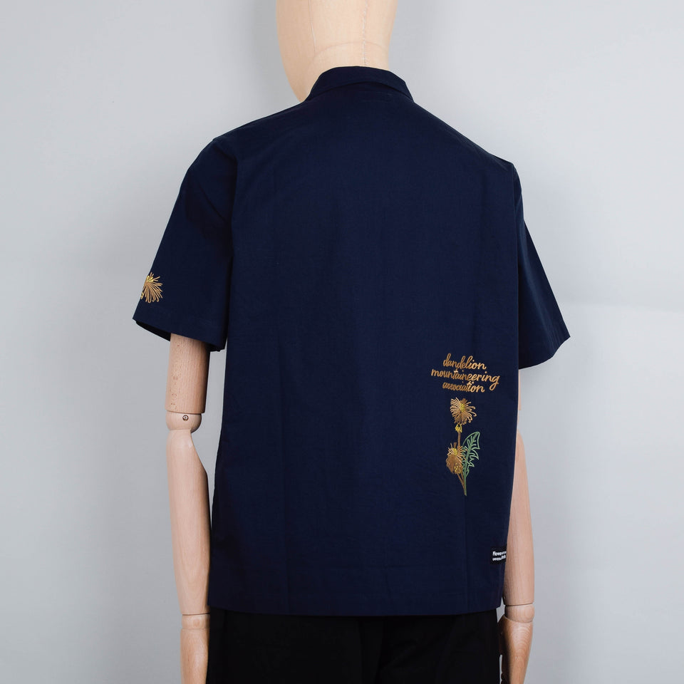 Universal Works x Flower Mountain Minari Shirt - Navy