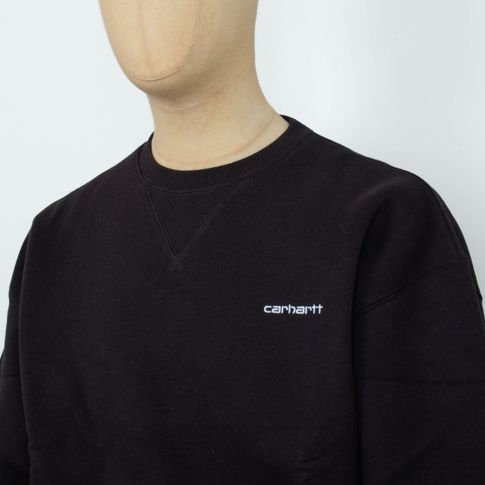 Carhartt WIP Ebbert Sweat - Tobacco/White