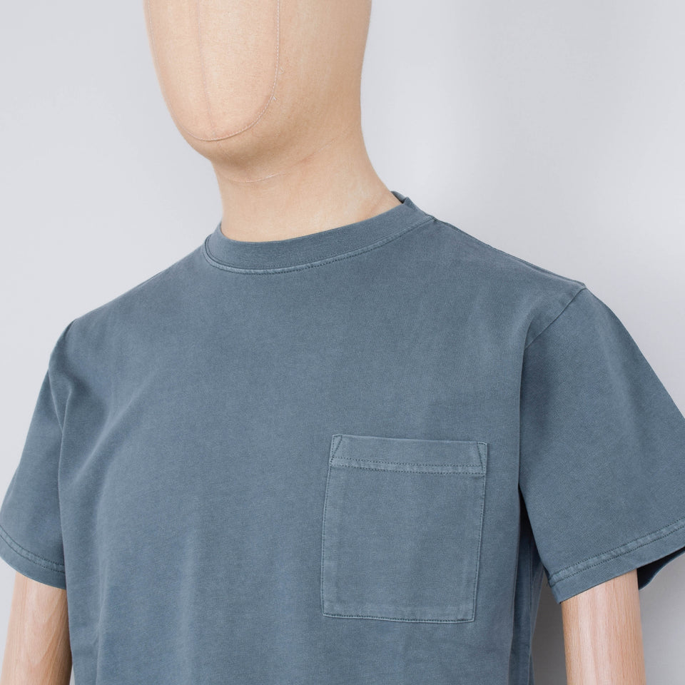 Snow Peak Garment Dyed T-Shirt - Dark Green