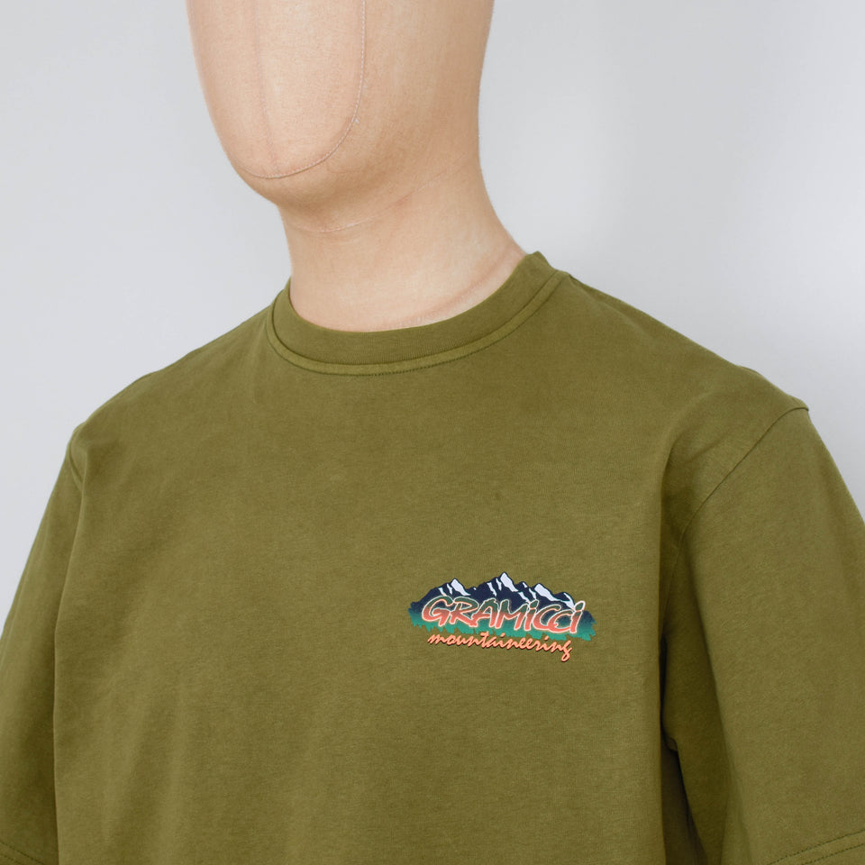 Gramicci Mountaineering Tee - Pistacio Pigment