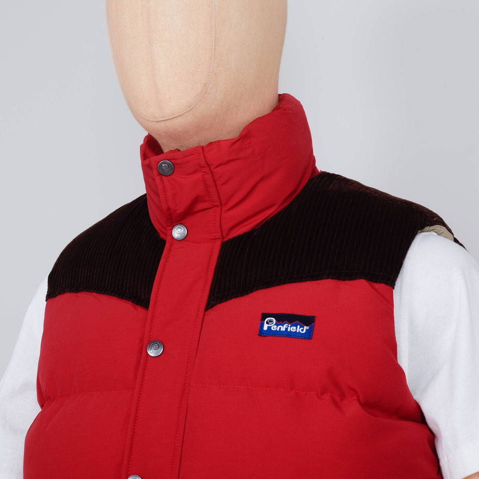 Penfield Easton Gilet - Equestrian Red