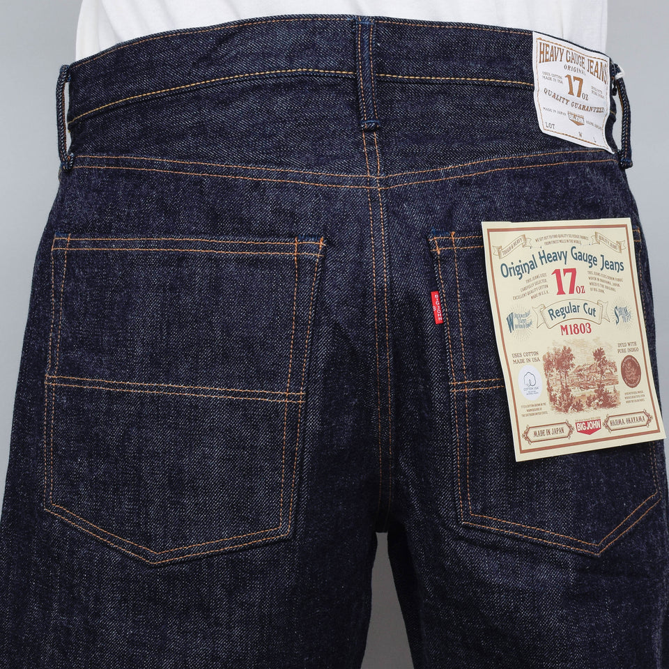 Big John M1803 17oz Straight - Indigo