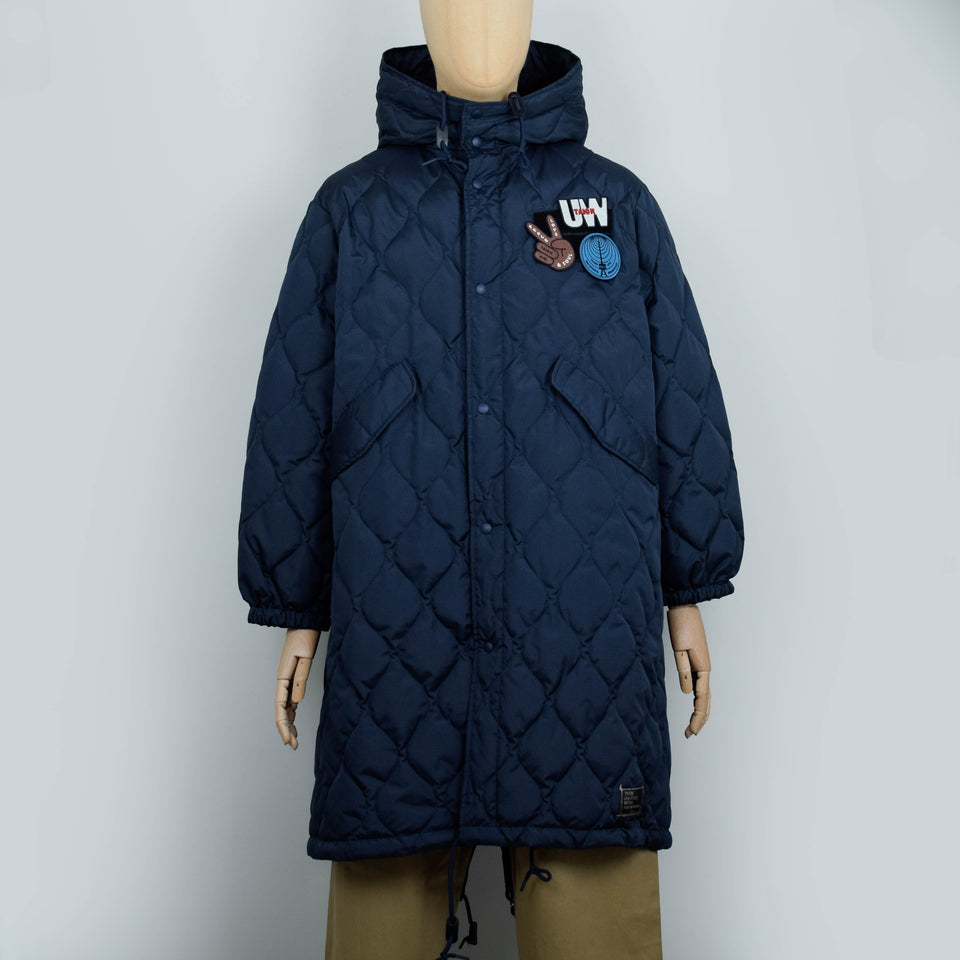 Universal Works x Taion Down Mod Parka - Dark Navy
