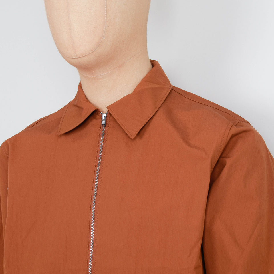 NN. 07 Virgil Zip Shirt - Caramel