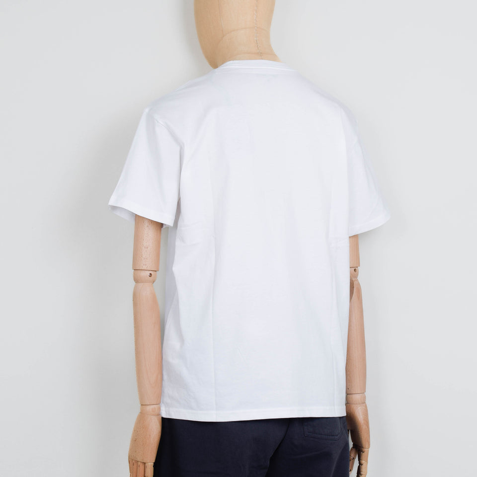 Carhartt WIP S/S Chase T-Shirt - White / Gold