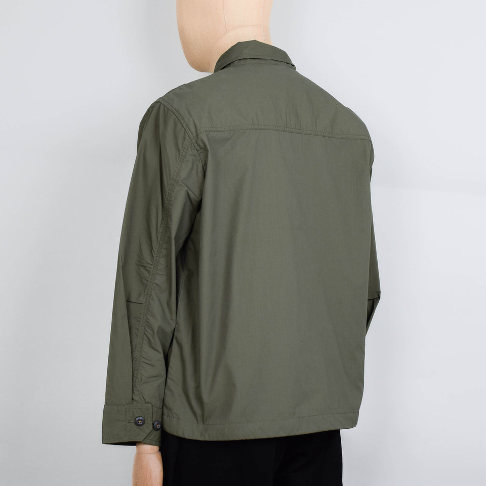 Universal Works Parachute Field Jacket Recycled Poly Tech - Olive