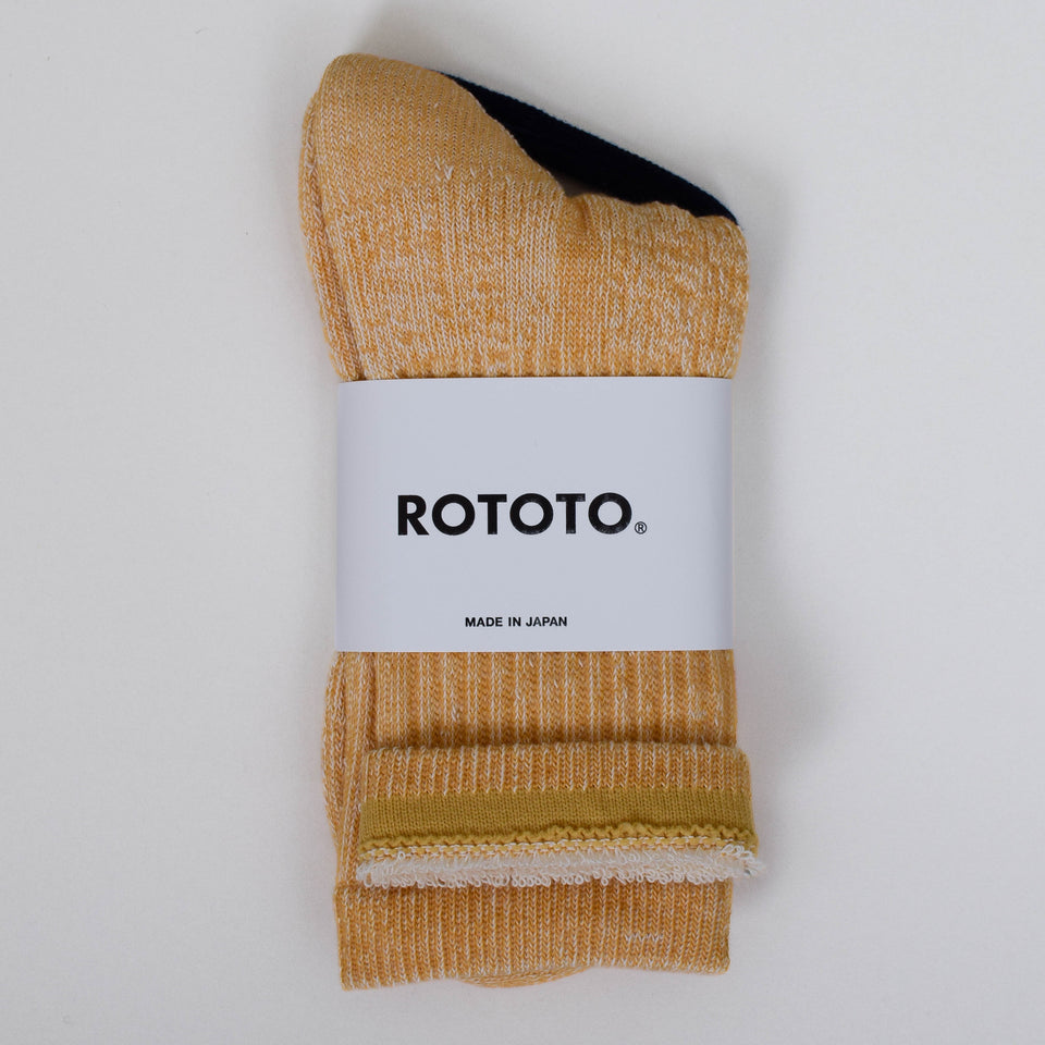 RoToTo R1508 Socks - Yellow