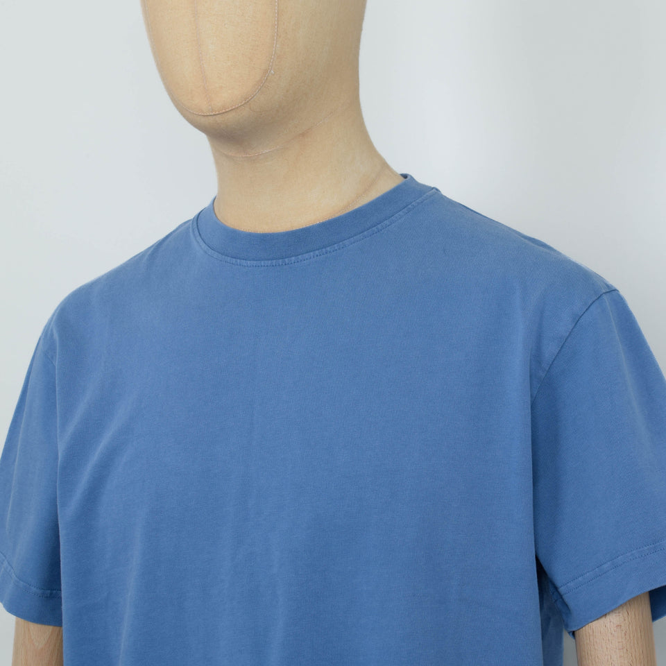 Colorful Standard Heavy Organic Boxy Tee - Faded Indigo