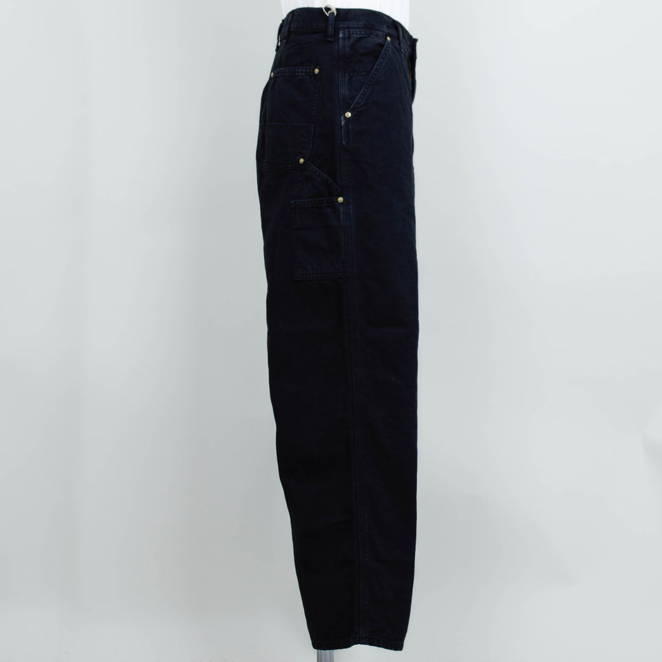 Orslow Dad's Fit Oxford Painter Pants - Black