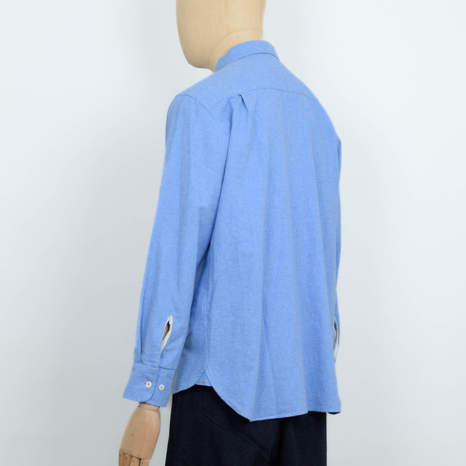 Universal Works Square Pocket Shirt - Blue