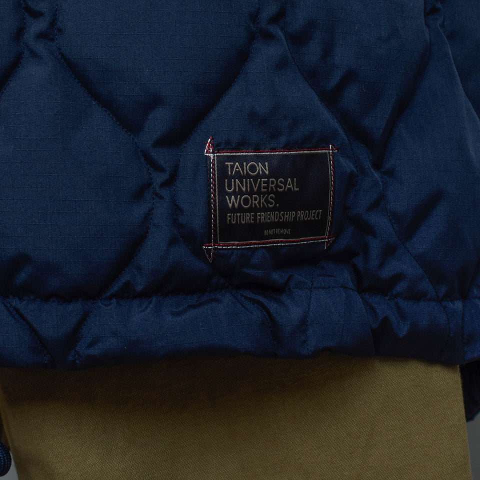 Universal Works x Taion Down Mod Parka - Dark Navy