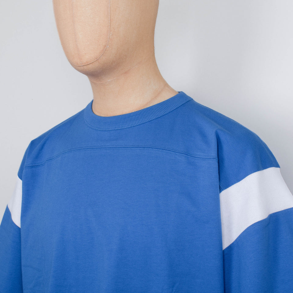 YMC Skate T-Shirt - Blue / White