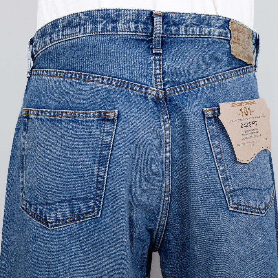 OrSlow 101 Dad's Fit Denim Pants - Denim Used 95