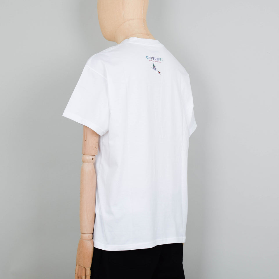 Carhartt WIP S/S Ollie Mac Chalet T-Shirt - White
