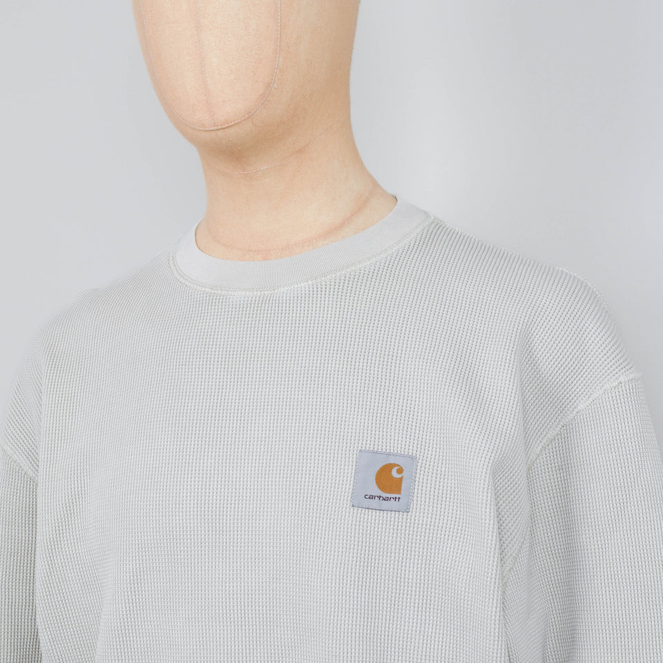 Carhartt WIP L/S Vista Waffle T-Shirt - Fleur De Sel