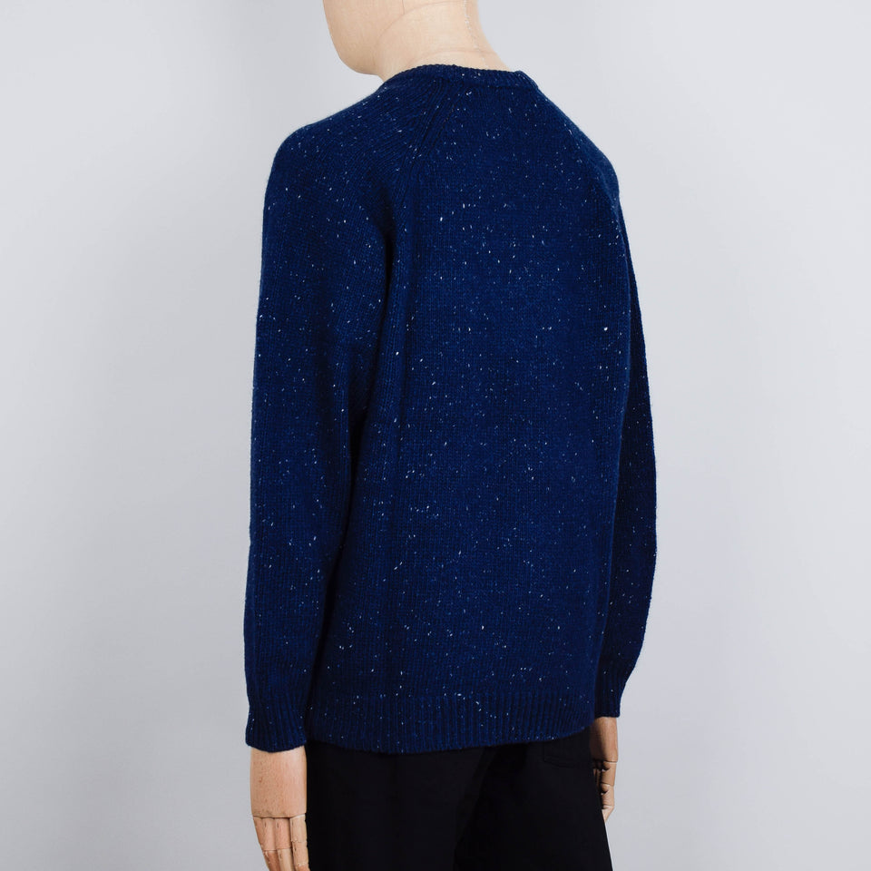 Carhartt WIP Anglistic Sweater  - Speckled Jupiter