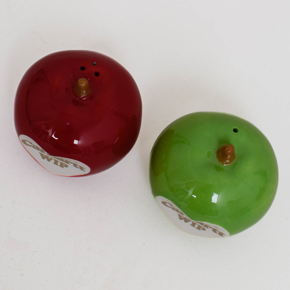 Carhartt WIP Spoiled Salt and Pepper Shakers - Red and Green Ceramic