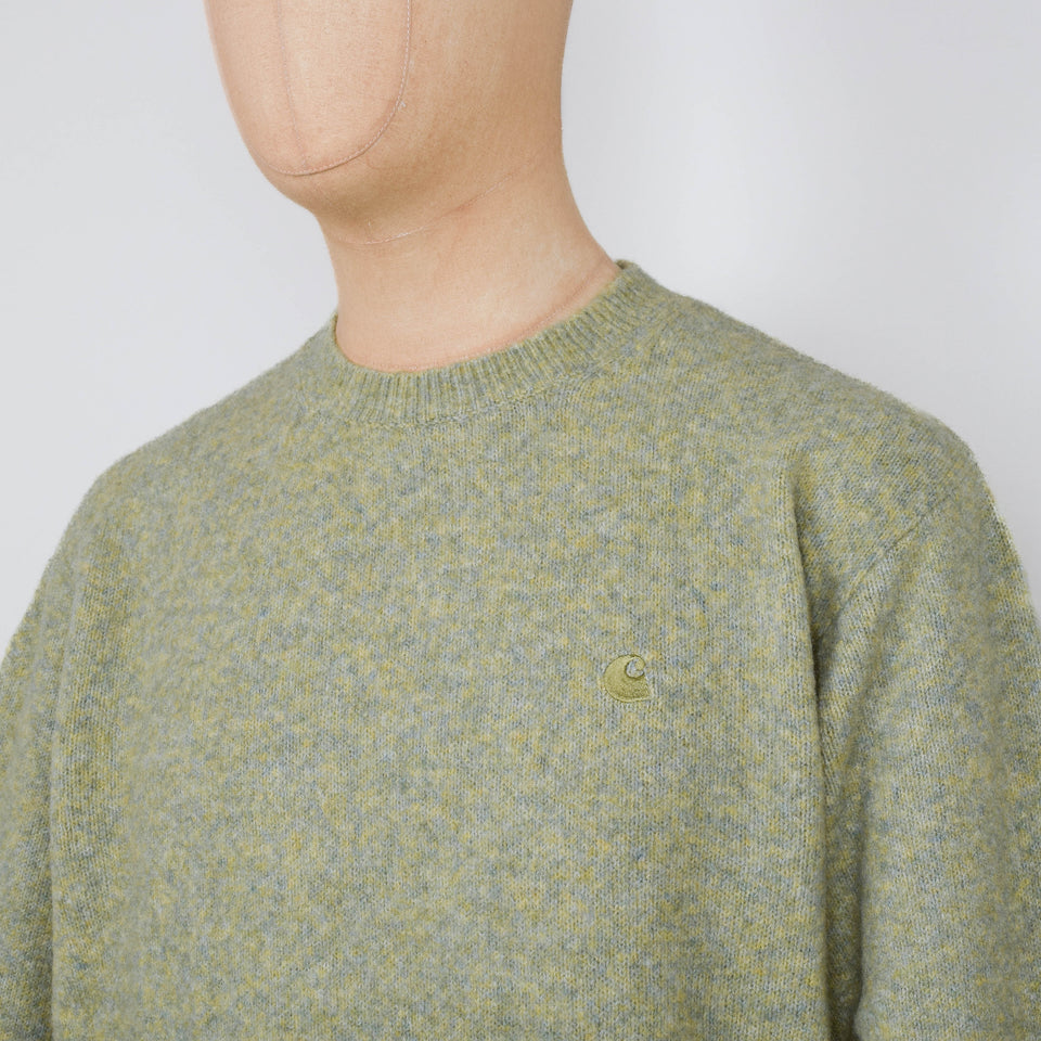 Carhartt WIP Curtis Sweater - Tangled Rust