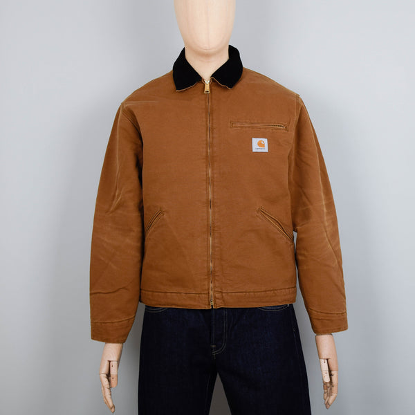 Carhartt WIP OG DETROIT JACKET　sizeS Carhartt WIP OG Detroit Jacket - Deep H Brown / Black – Liquor Store