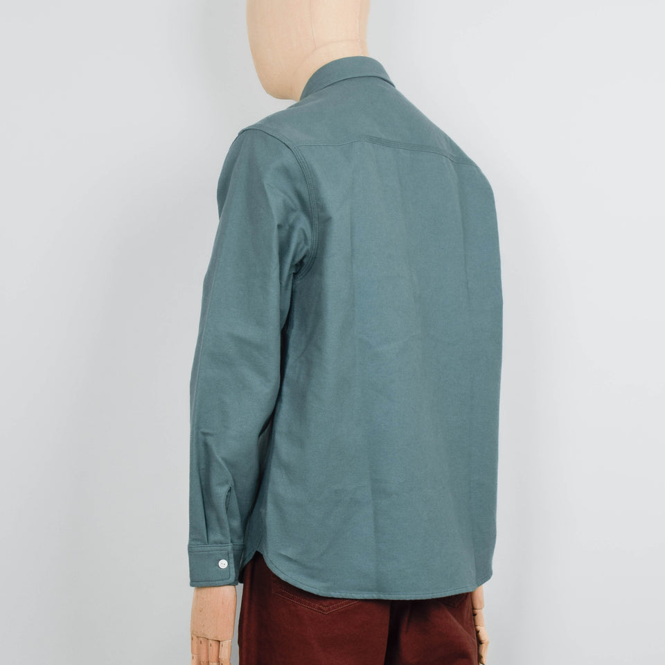 Carhartt WIP L/S Clink Shirt Duck Green Rigid