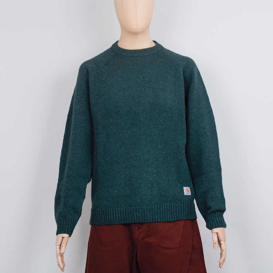 Carhartt WIP Anglistic Sweater - Speckled Sycamore