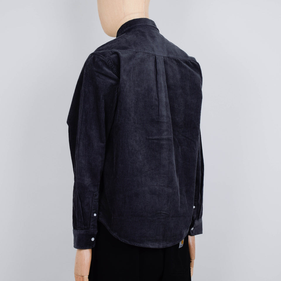 Carhartt WIP Madison Cord Shirt - Graphite