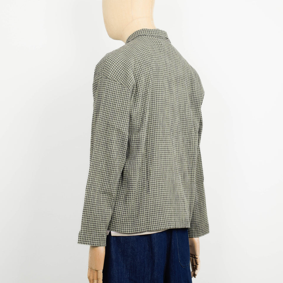YMC PJ Overshirt - Green Multi