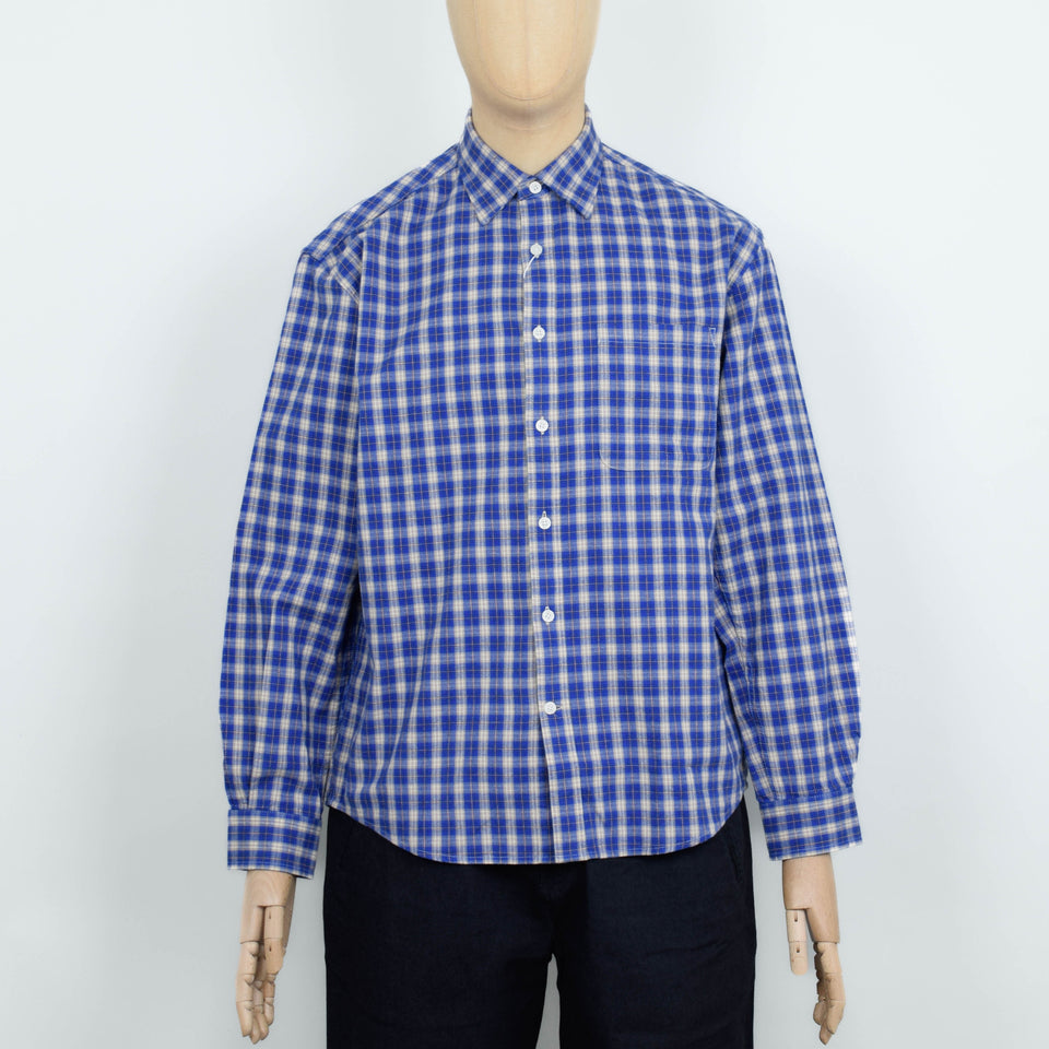 NN. 07 Deon Shirt - Cobolt Check