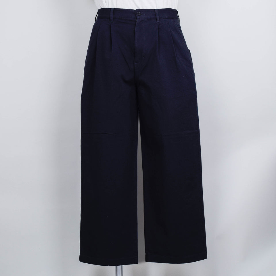 Danton 2 Tuck Wide Pants - Charcoal