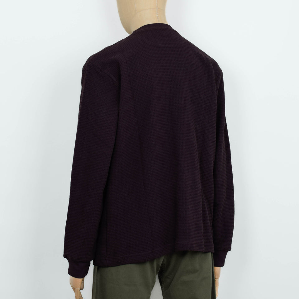 Power Goods Thermal Waffle LS Tee - Coffee