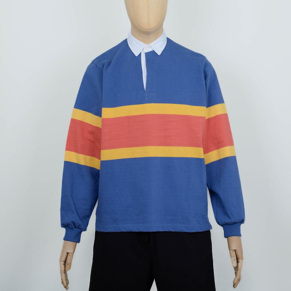 Opensider Classic Rugby Shirt - Blue Tri-Stripe