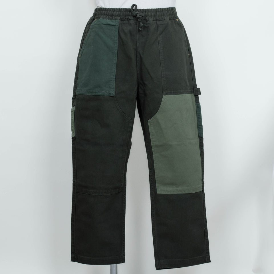 Service Works Patchwork Utility Chef Pants - Green