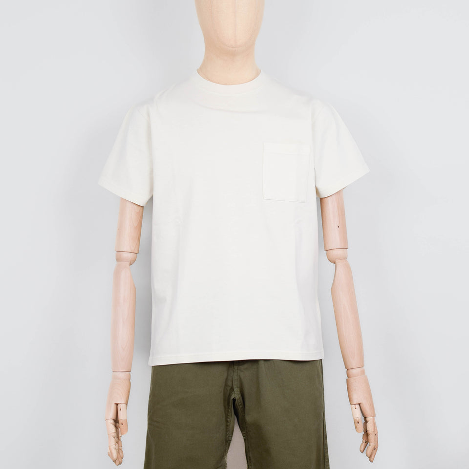 Snow Peak Garment Dyed T-Shirt - Ivory