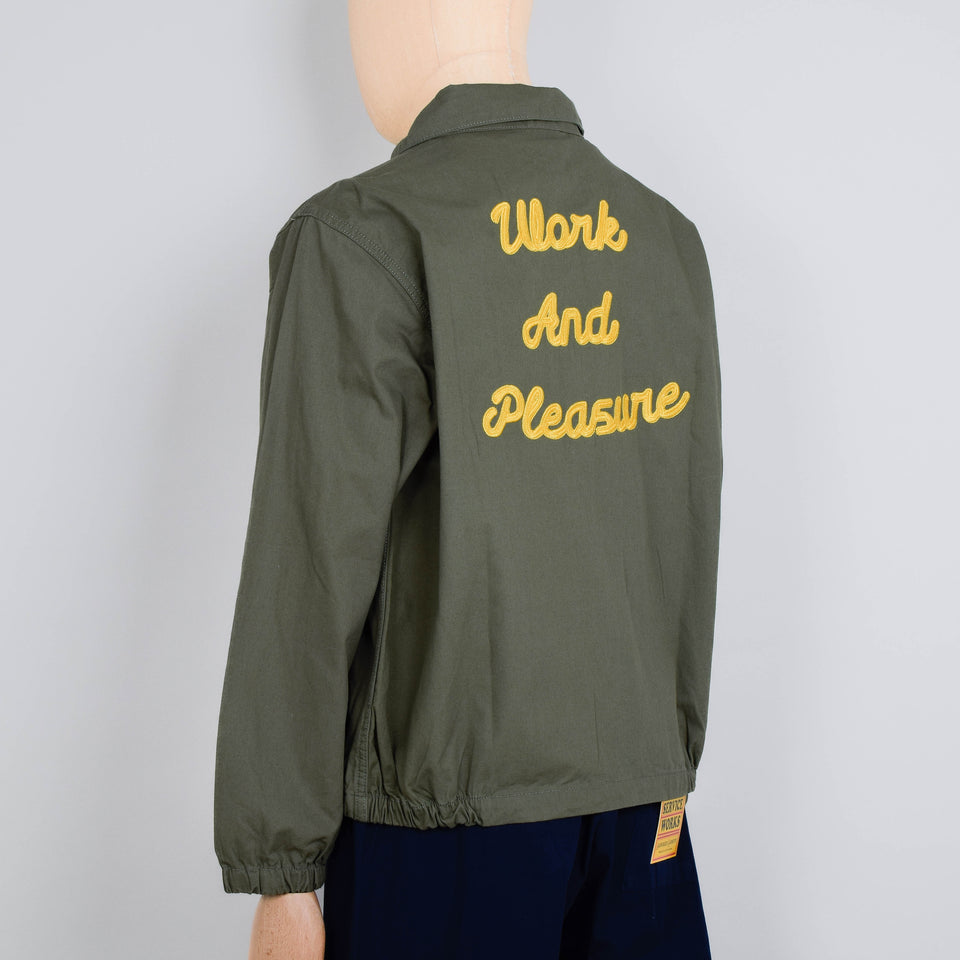 Service Works Twill Work Jacket- Olive