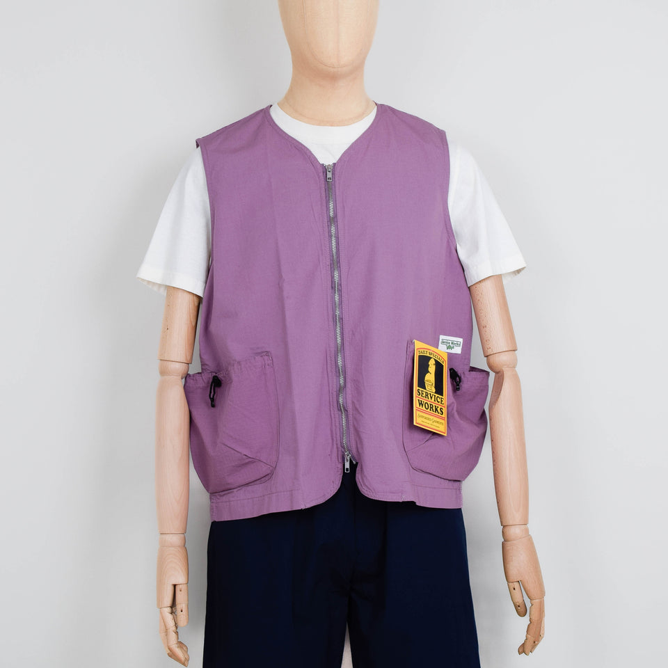 Service Works Gardener Vest - Grape